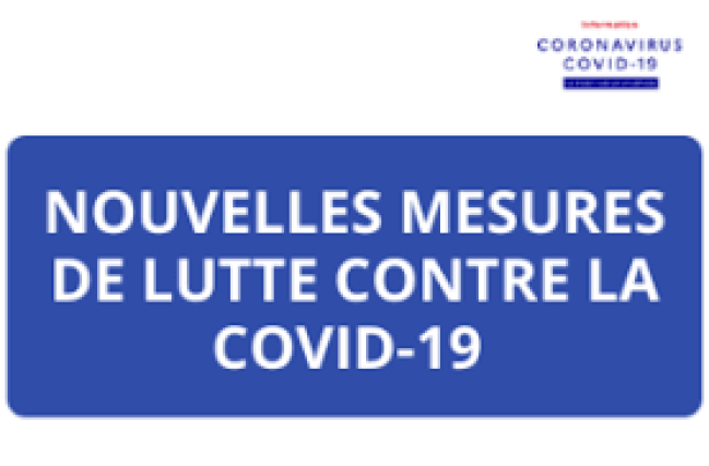 Nouvelles mesures – COVID 19 – Janvier 2022