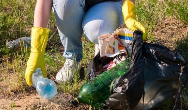 Ramassage déchets sauvages – Les Escangaux 11/06/2022