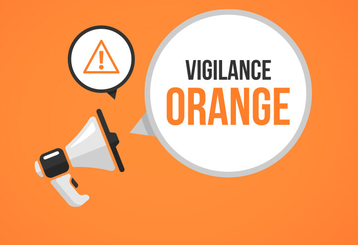 VIGILANCE ORANGE CANICULE à partir de Mercredi 29 juillet 2026 à 12h00