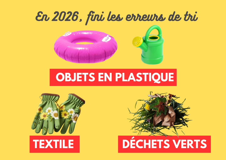 Info CDCME – Erreurs de tri – Bacs jaunes