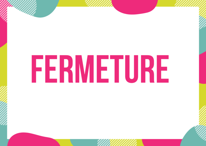 Info CDCME – Fermeture au public 15/05/2026