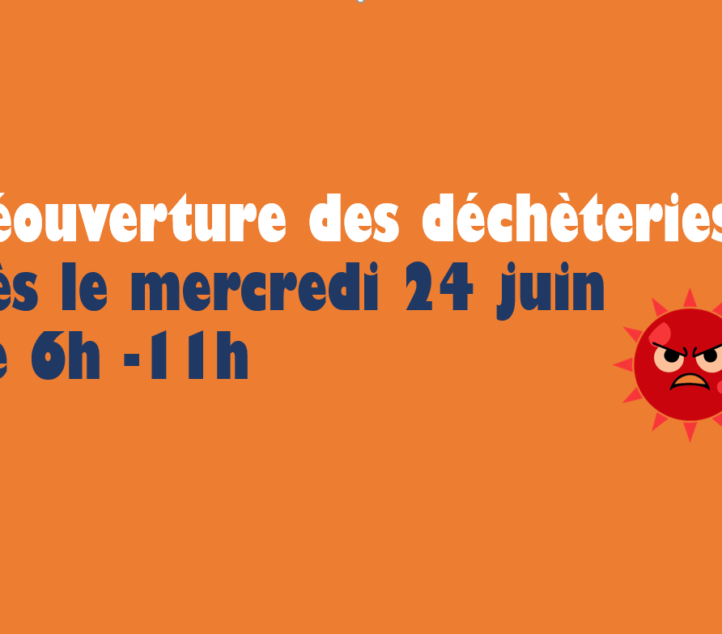 REOUVERTURE DECHETERIES ARSAC ET CUSSAC-FORT-MEDOC