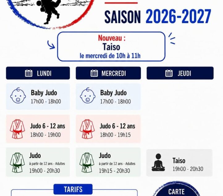 Cours de Judo -Taiso